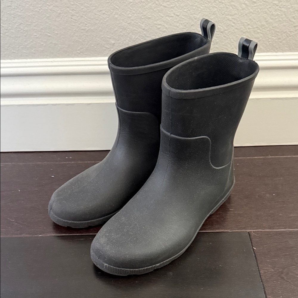 Target Black Kids Rain Boots